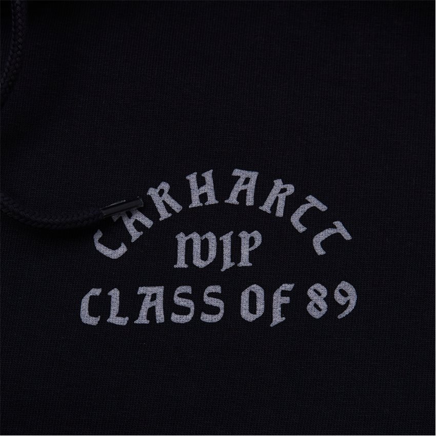 Carhartt WIP Sweatshirts HOODED CLASS OF 89 SWEATSHIRT I033269 DARK NAVY